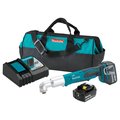 Makita Makita&#174 18V LXT Li-Ion 1/4 Cordless Angle Impact Driver Kit 2 Batt 3.0Ah Charger, Bag XLT01